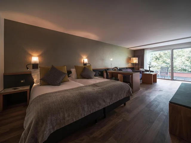 Junior Suite, Double Bed, Balcony, Hotel Royal St Georges Interlaken MGallery 1/7