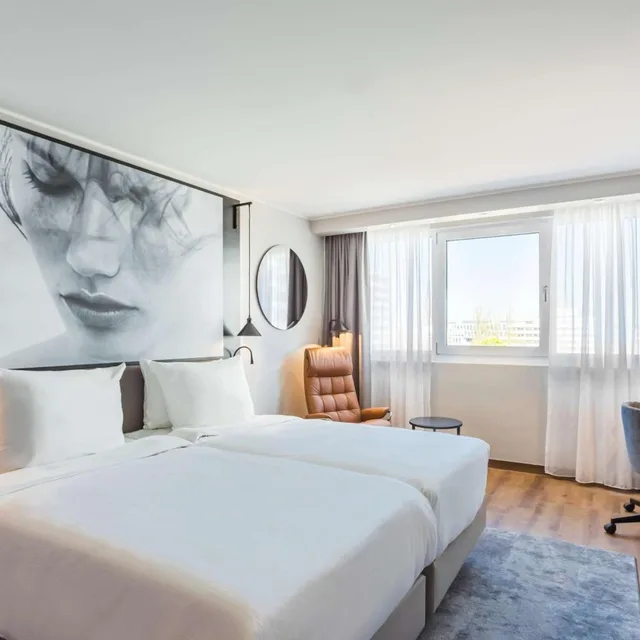 غرفة سوبيريور بسرير فردي، Radisson Blu Conference Hotel, Dusseldorf 6/10