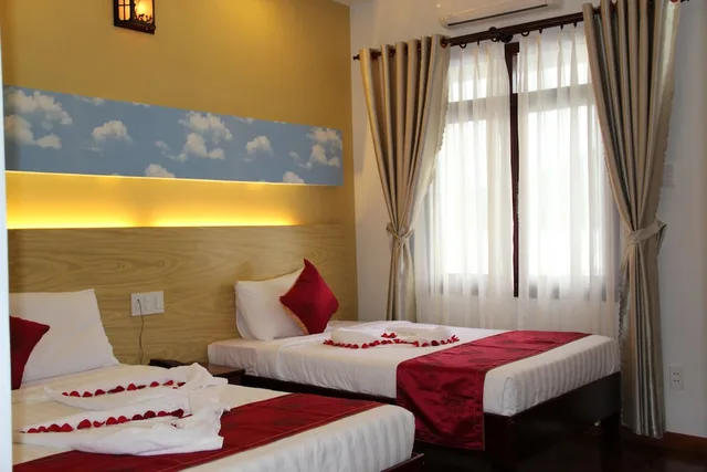 غرفة ديلوكس بسريرين منفصلين بإطلالة على المسبح، Gm Doc Let Beach Resort Spa 1/3