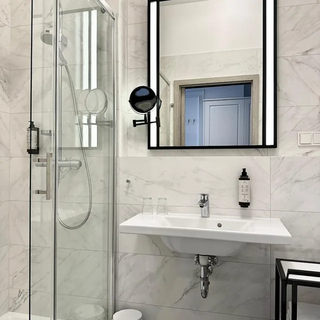 غرفة متصلة بسرير مزدوج، Amber Design Residence 4/6