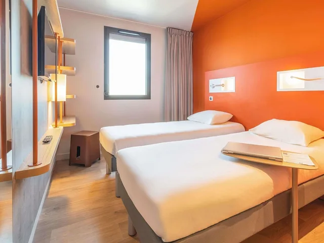 غرفة بسريرين منفصلين، ibis budget Rennes Route de Lorient 3/10