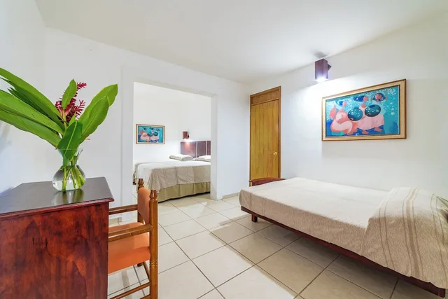 غرفة قياسية بسريرين مزدوجين مع أريكة، Hotel Castillo Huatulco Beach Club Ex Castillo Huatulco 1/2