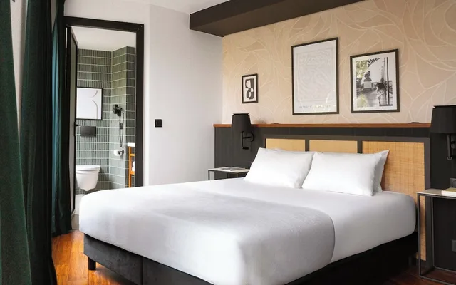 جناح بسرير كوين، Appart'Hotel Makom Montmartre 2/9