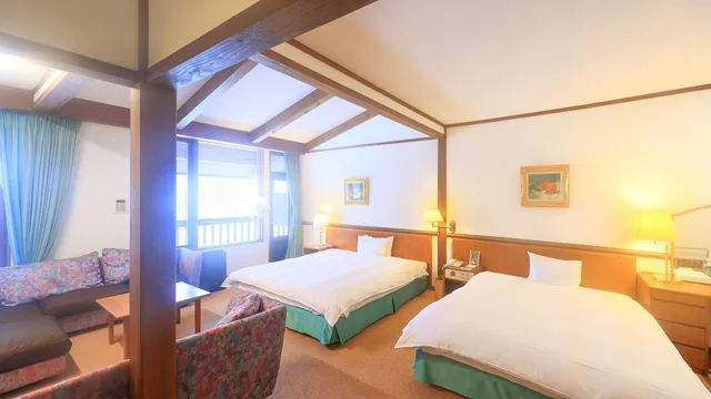 جناح ثلاثي بثلاثة أسرّة، Hakkoda Hotel 1/1