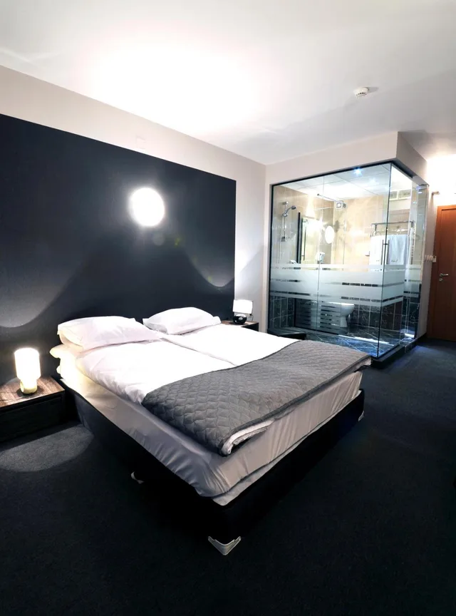 غرفة ديلوكس بسرير كينج بشرفة، Vitosha Tulip Hotel 6/10
