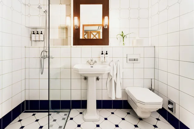 غرفة بسرير كينج بإطلالة على الحديقة، J Hotel Stockholm 3/3