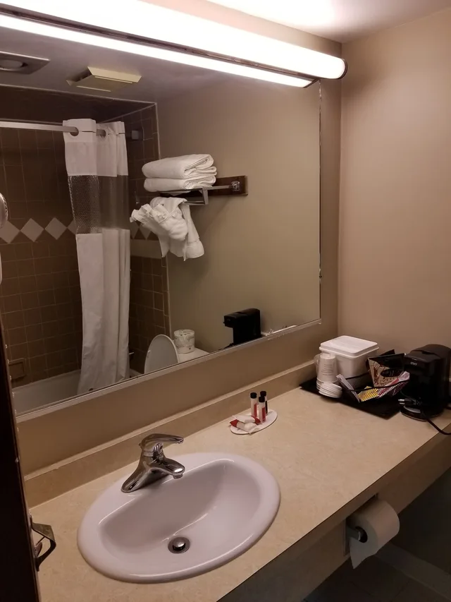 Efficiency, 2 Double Beds، Ramada by Wyndham Flemington 4/4