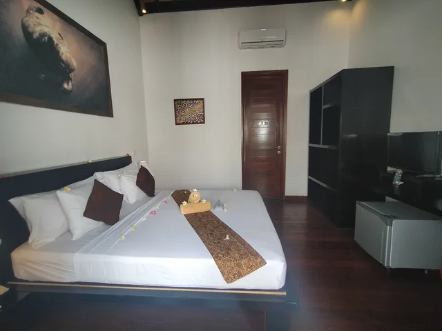 غرفة قياسية بسرير كينج بشرفة، The Trawangan Resort 4/10