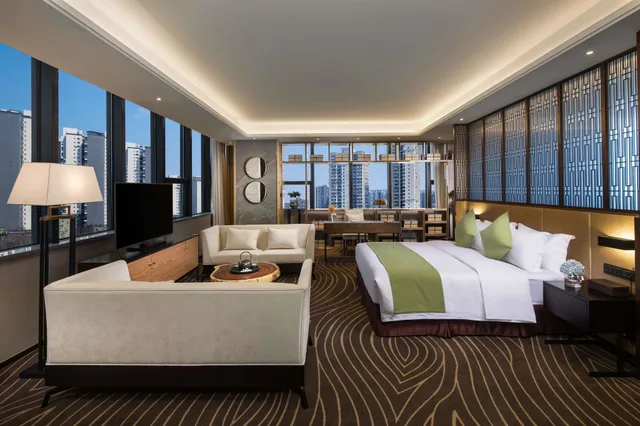 جناح ديلوكس بسرير كينج للمدخنين، Ramada by Wyndham Leshan 8/10