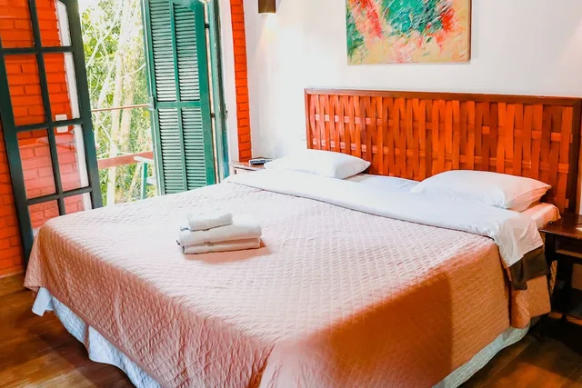 شاليه بسرير مزدوج وسرير فردي، Hotel Mirante Do Penedo 1/3