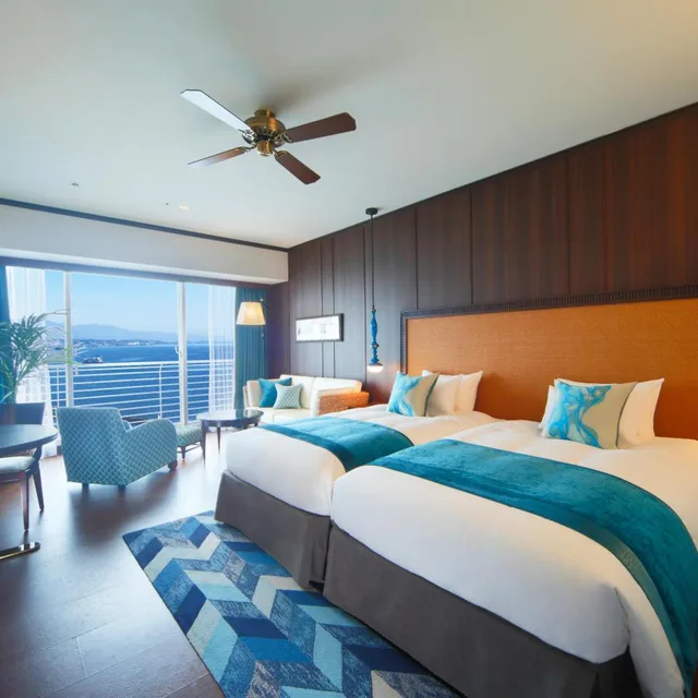 Premier, Luxury, Twin Beds, Lounge Access, Biwako Hotel 1/2