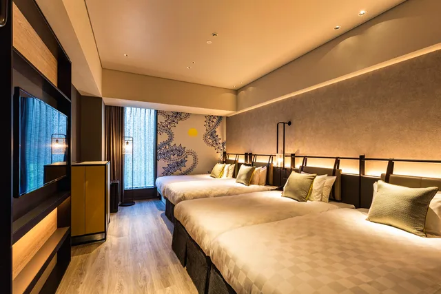 Superior, Quadruple, Twin Beds, Tokyo Bay Shiomi Prince Hotel 1/2