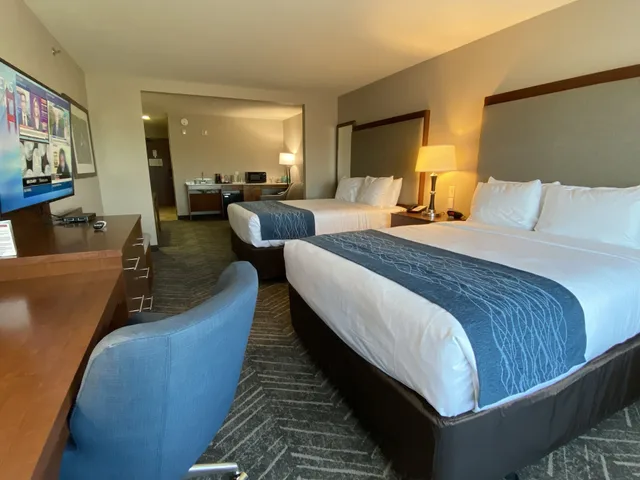 غرفة قياسية بسريرين كوين، Comfort Inn and Suites Mountain Iron And Virginia 1/10