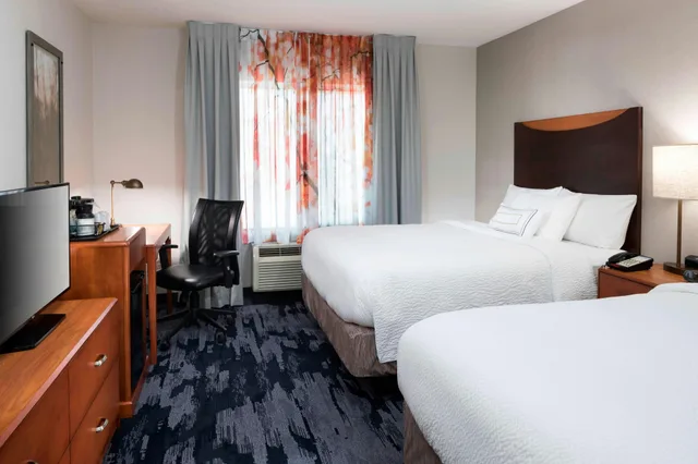 غرفة بسريرين كوين، Fairfield Inn & Suites Kansas City Overland Park 1/6