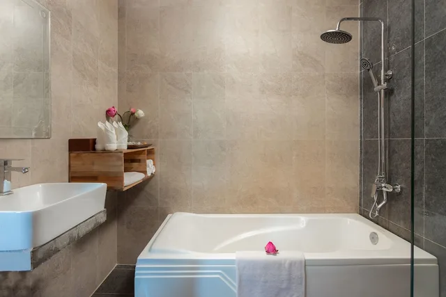 غرفة ديلوكس بسريرين منفصلين، Indra Porak Residence 4/5