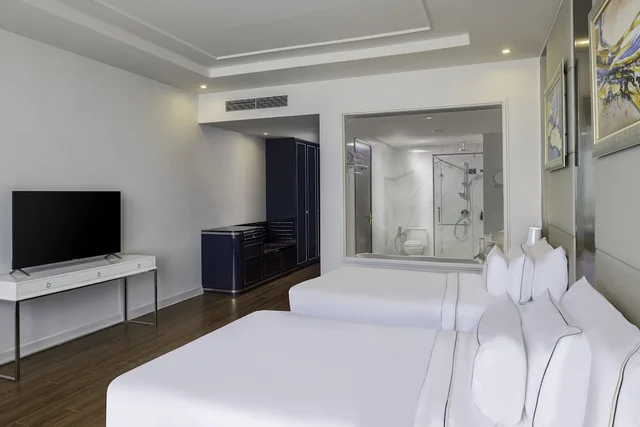 غرفة بريميوم بسريرين منفصلين، Vinpearl Ha Tinh Affiliated by Melia 3/5