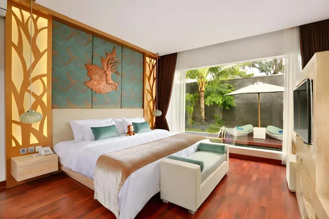 1 Bedroom, Pool, Villa, King Bed، The Leaf Jimbaran 1/4