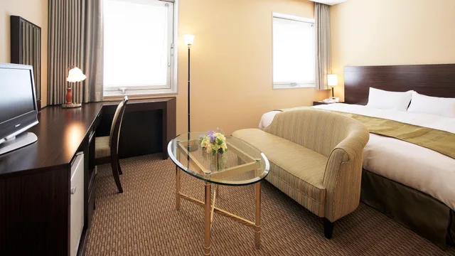 Room, Double Bed, Annex, Main Building, Hotel Nikko Tsukuba (ex. Okura Frontier Tsukuba) 1/1