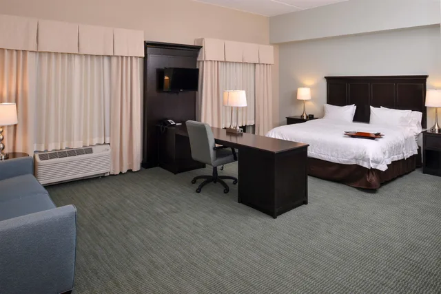 جناح استوديو بسرير كينج مع أريكة، Hampton Inn and Suites Mount Joy Lancaster West 1/8