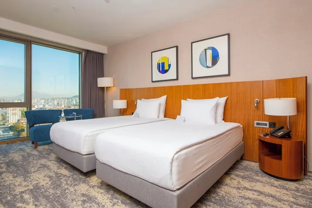 غرفة قياسية بسريرين منفصلين للمدخنين، Ommer Hotel 2/9