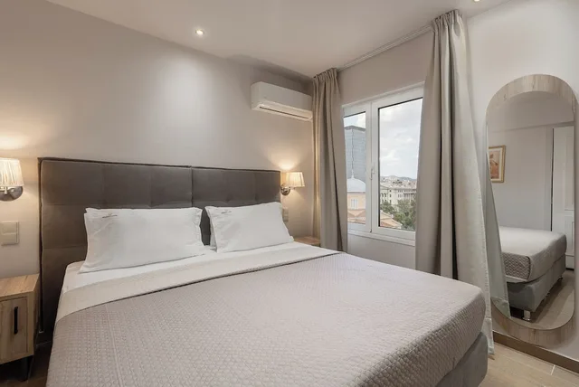 غرفة اقتصادية بسرير مزدوج، Piraeus City Hotel 4/6