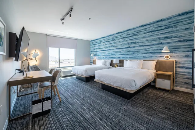 استوديو بسرير كوين، Towneplace Suites By Marriott Norfolk 2/5