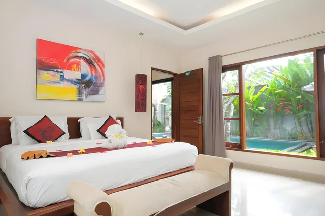 فيلا بغرفة نوم واحدة بمسبح خاص، Swiss-Belvillas Umalas 1/3