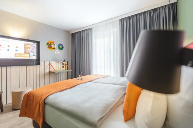 غرفة بسرير كوين، Holiday Inn - the niu, Amity Potsdam by IHG 4/6