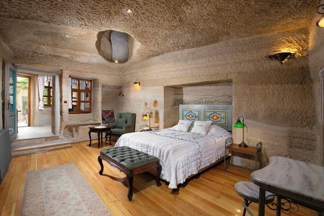 Cave, Superior, Suite, Queen Bed, Terra Cave Hotel 4/10
