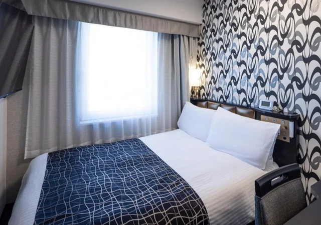 غرفة بسرير مزدوج للمدخنين، Apa Hotel Niigata Furumachi 1/3