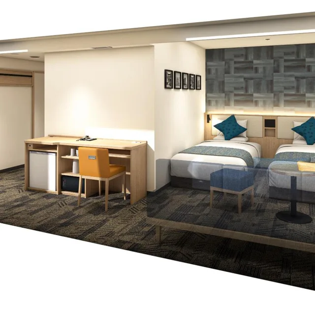 Renovated, Standard, Triple، Hotel Mystays Nagoya Sakae 8/9