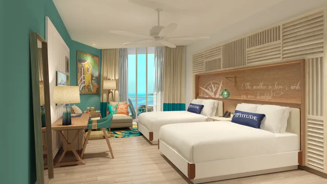 غرفة بسرير كوين، Margaritaville Island Reserve Riviera Maya by Karisma Adults Only 1/3