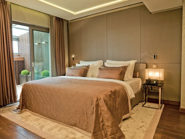 غرفة فاخرة بسرير مزدوج بشرفة، Lasagrada Hotel Istanbul 1/6
