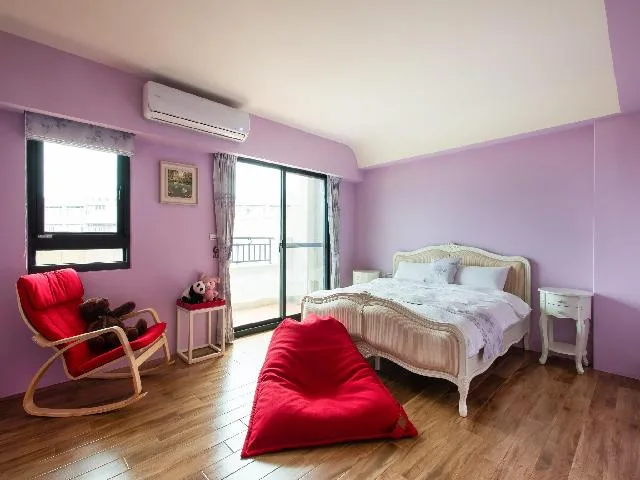 غرفة بسرير كوين بشرفة، Ing Bnb 1/1