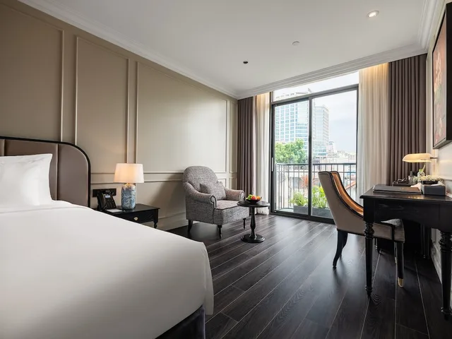 غرفة بريميير بسرير كينج بإطلالة على المدينة، T Boutique Hotel 1/1