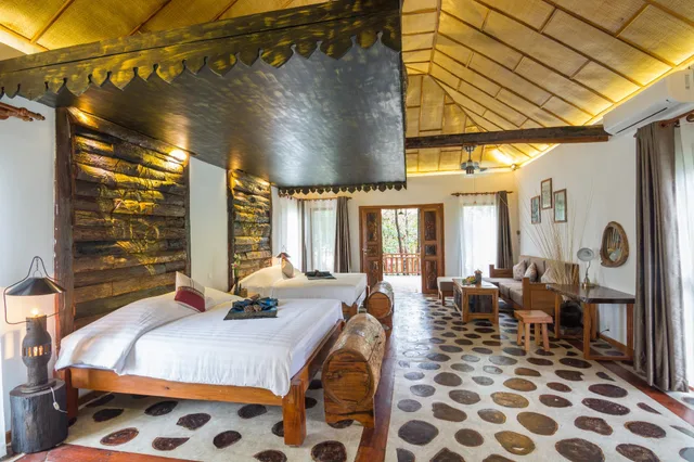 فيلا بسريرين كينج بغرفتي نوم، Bong Thom Forest Lodge 2/2