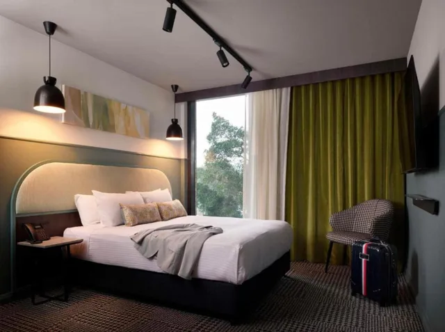 استوديو بسرير كوين، Brook Hotel 1/9