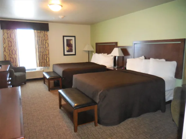 استوديو بسريرين كوين بمطبخ صغير، Ledgestone Hotel Billings 4/10