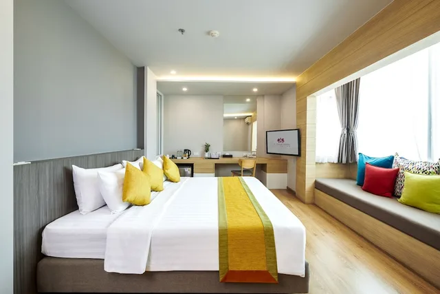 غرفة ديلوكس بسرير كينج، TK. Palace Hotel & Convention Bangkok 1/9