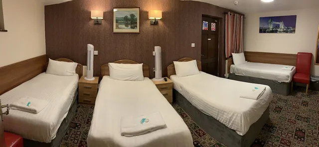 غرفة رباعية بأربعة أسرّة، Twickenham Guest House 3/6