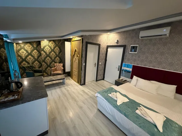 غرفة ديلوكس بسرير مزدوج بشرفة، Anka Butik Hotel 4/9