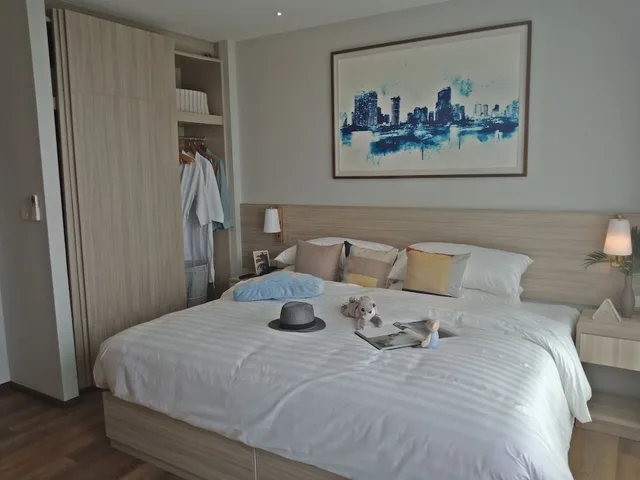 جناح بريميوم بسرير كينج بغرفة نوم واحدة، Oakwood Hotel Residence Sri Racha 3/7