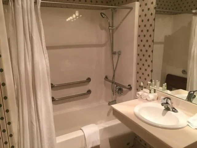 جناح تنفيذي بسرير كينج مع أريكة لذوي الإعاقة، Evergreen Inn And Suites 5/7