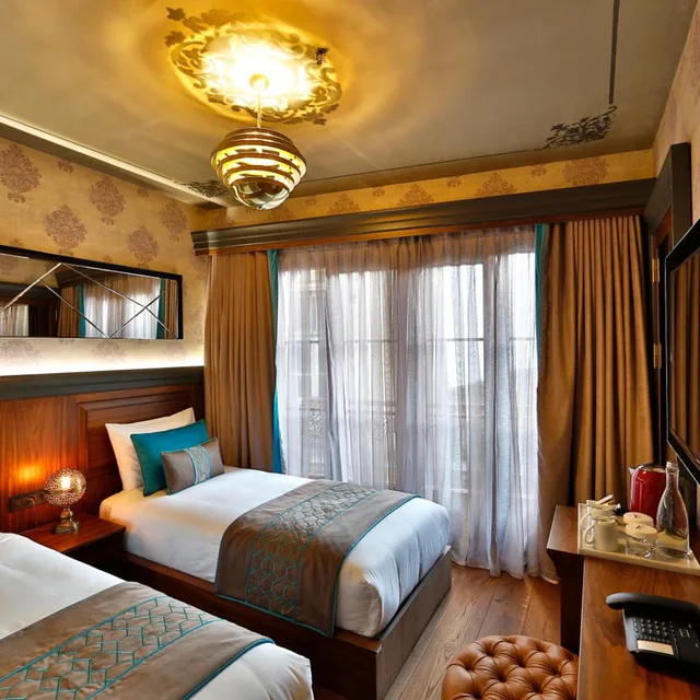 غرفة قياسية بإطلالة على المدينة، Sanat Hotel Pera 3/7
