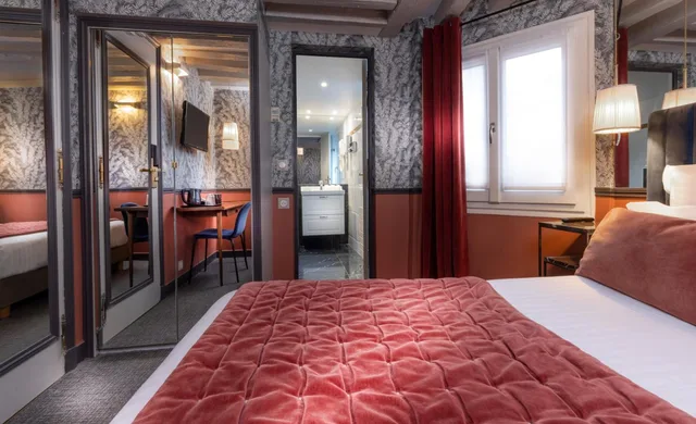غرفة بسرير مزدوج، Dauphine Saint Germain Hotel 2/8