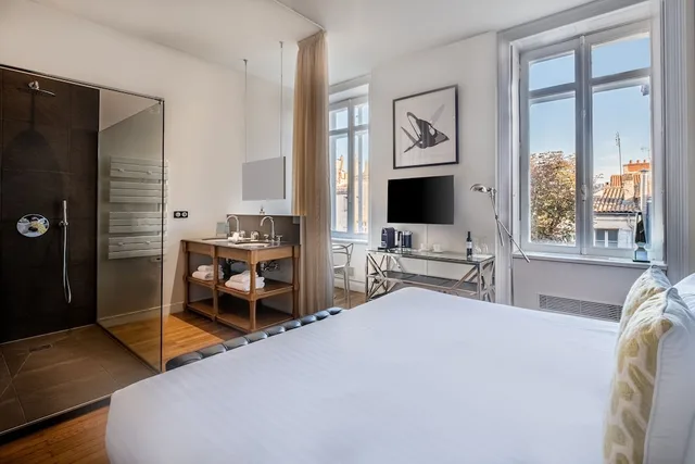 غرفة ديلوكس بسرير كينج، Le Boutique Hotel & Spa 4/10
