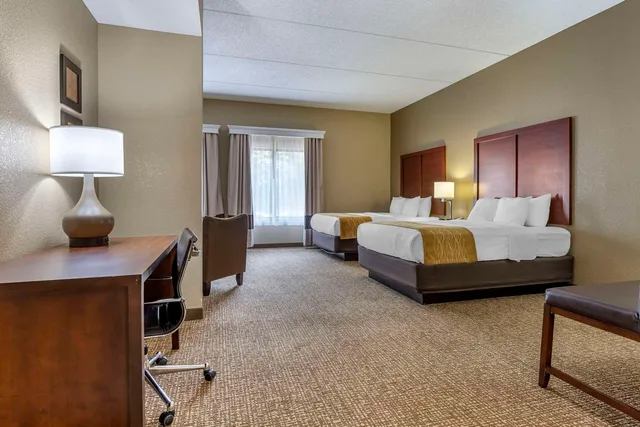 جناح بسريرين كوين، Comfort Inn and Suites Mocksville I-40 3/4