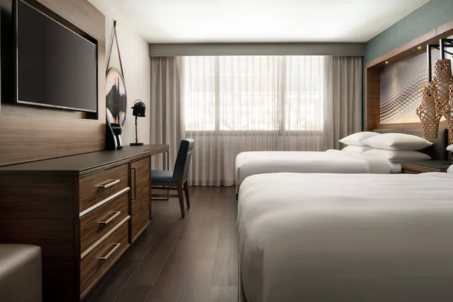 غرفة بسريرين كوين، Seattle Airport Marriott 3/19