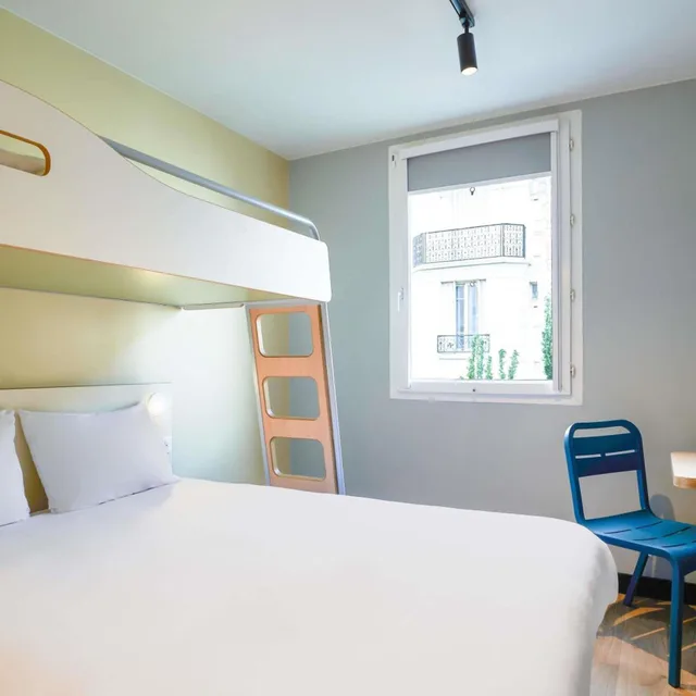 Room, Bunk Bed, Queen Bed, IBIS BUDGET SAINT MAURICE 1/4