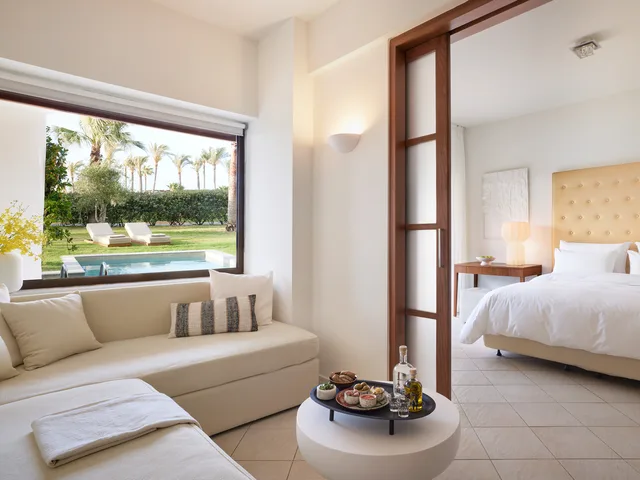 غرفة عائلية بمسبح خاص، Amirandes, A Resort to Live 1/1